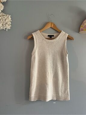 Sleeveless Knit Ann Taylor Top